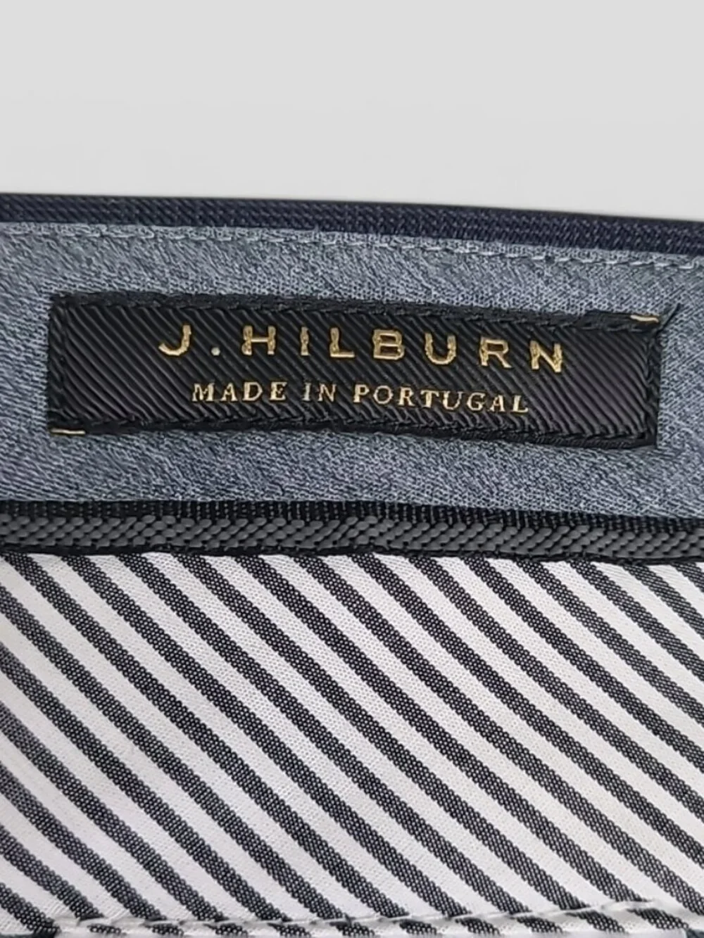 J. Hilburn Italian Wool Flat Front Dress Pants W34xL28